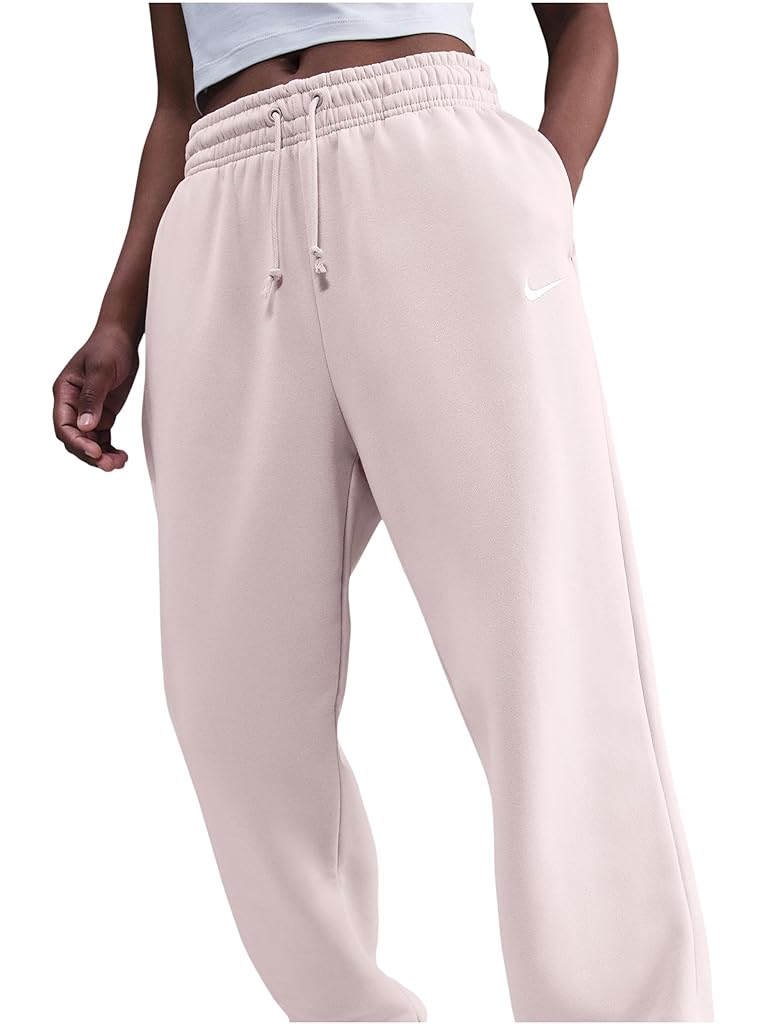 Bone Nike Sportswear Phoenix Fleece High-Waisted Oversized Sweatpants