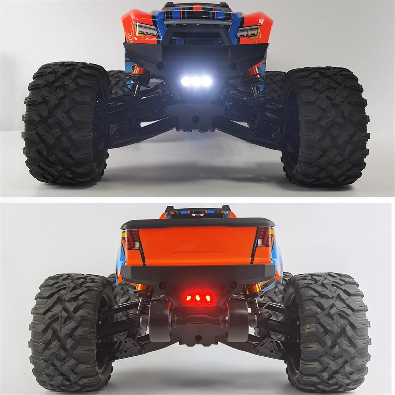 Per Maxx Per WideMaxx 1/10 RC Luci Per Auto Faretto Anteriore E Posteriore Lampada Bar Crawler Parti Di Aggiornamento Accessori Giocattoli Rc