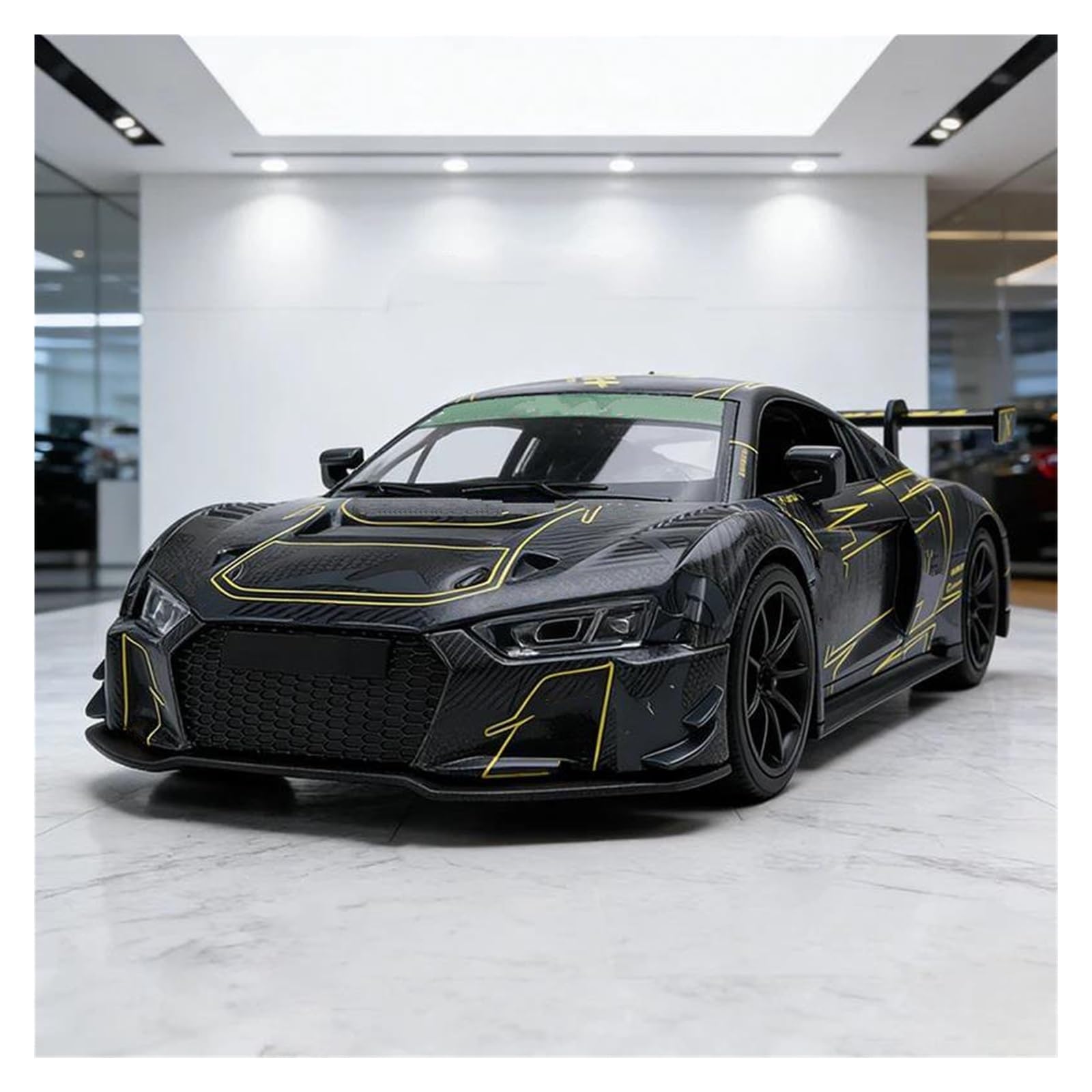 MOCALUX Scale Die-Cast Model Car For AUDI R8 LMS GT3 Diecast Model Car