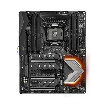 Motherboard Combo Fit for ASRock X299 Gaming K6 Motherboard LGA 2066 Support I9-9980XE 10980XE 7960X I7-9800X 7800X I5-7640X CPU 8XDDR4 256 GB VGA M.2 ATX
