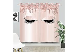 Feminine Touch Eyelash Curtains: Adorn Your Bedroom with Beauty