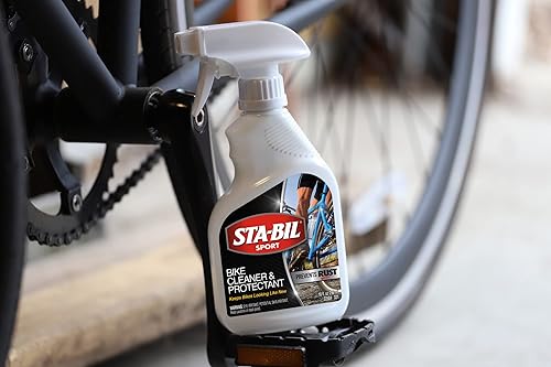 Miniatura 22 de STA-BIL SPORT Limpiador y lubricante para cadenas de bicicleta: evita el óxido en cadenas, cables y desviadores, lubricante premium, fácil