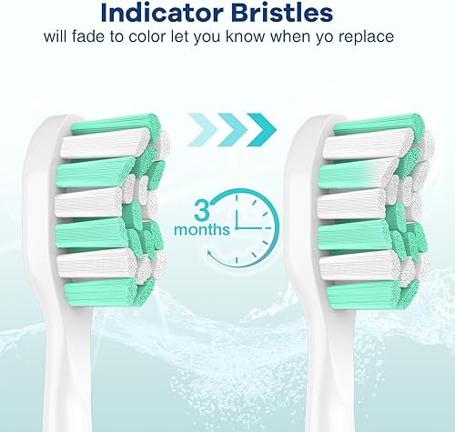 Miniatura 5 de Cabezales de cepillo de dientes de repuesto compatibles Sonicare HX9023HX9024