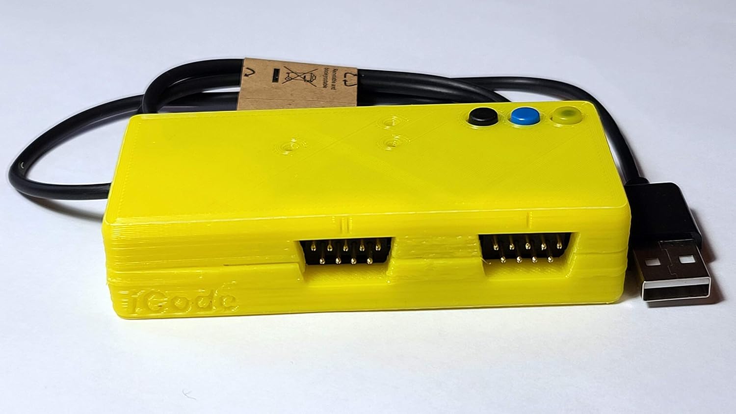 USB Adapter for Atari Joystick, Paddle, Driving by iCode, Dual DB9 Ports Converter, Pro Plus Edition,Varies,(ATARIPROP2USB)