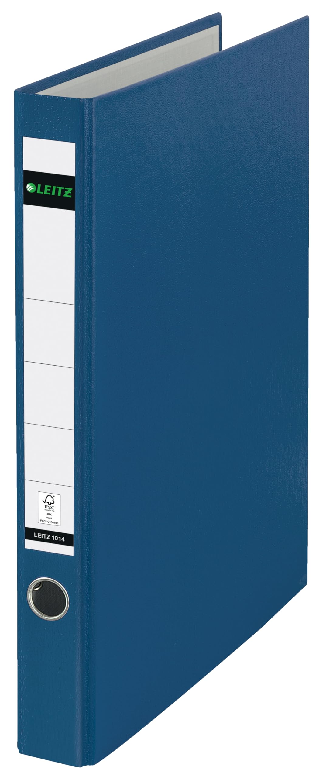 Leitz 10140035 Without Slots Plastic Binding Covers A4 3.5 cm Spine Width Plastic Ring Binder – Blue