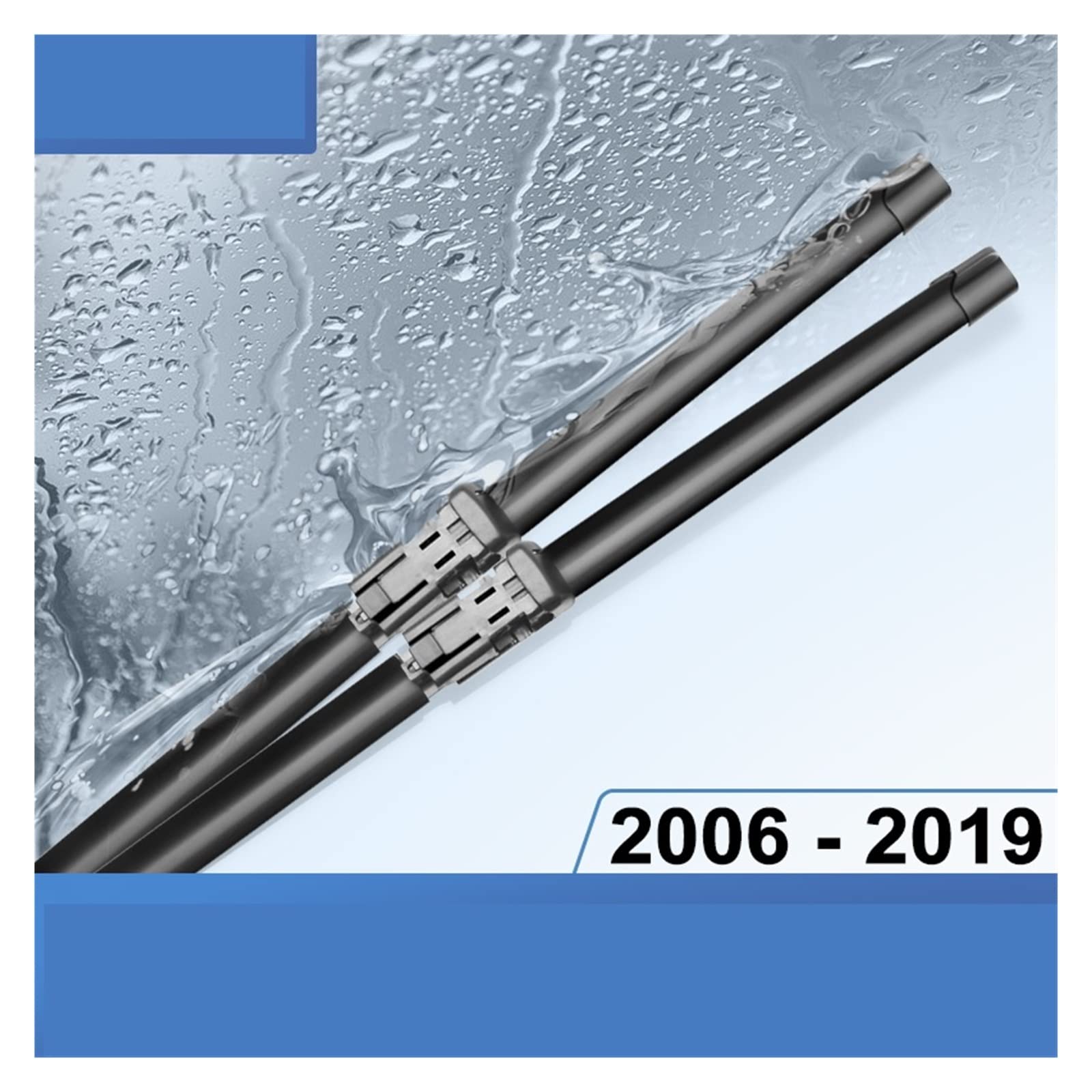 Para botón de tránsito/brazo gancho 2006 2009 2010 2011 2012 2013 2014 2015 2016 2017 2018 limpiaparabrisas coche Escobilla Limpiaparabrisas Automóvil(B)