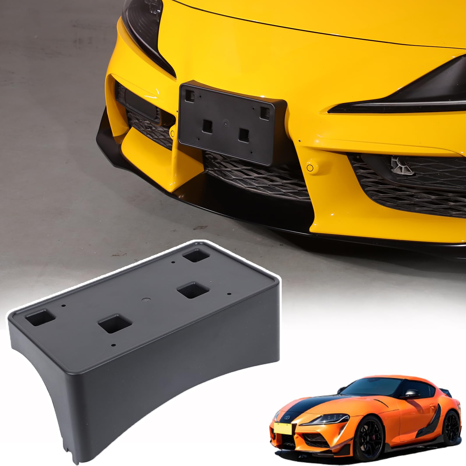 License Plate Frame Bracket Compatible with Toyota Supra GR A90