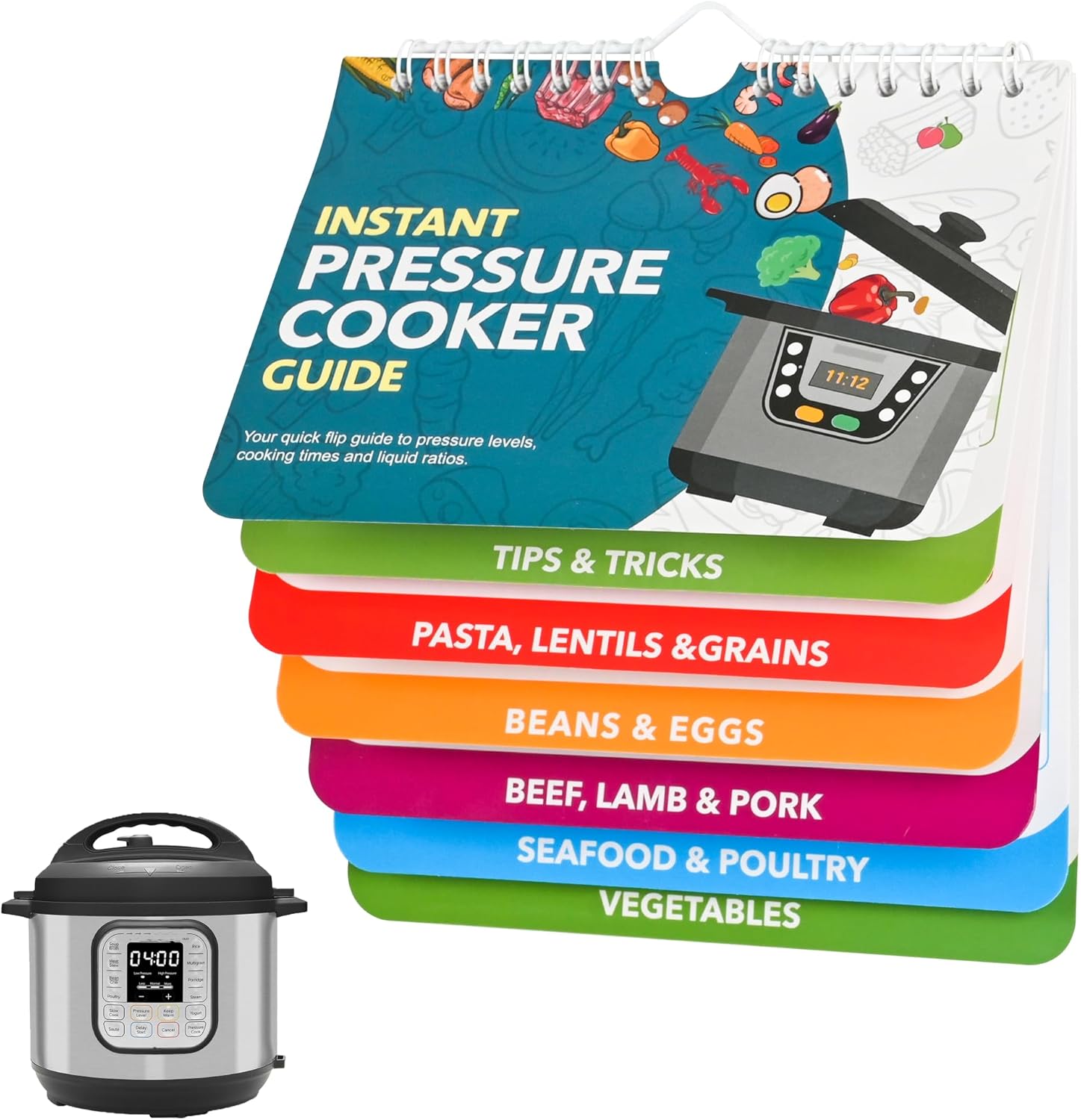 Hivio Pressure Cooker Recipe Books for Instant Pot, Pressure Cooker