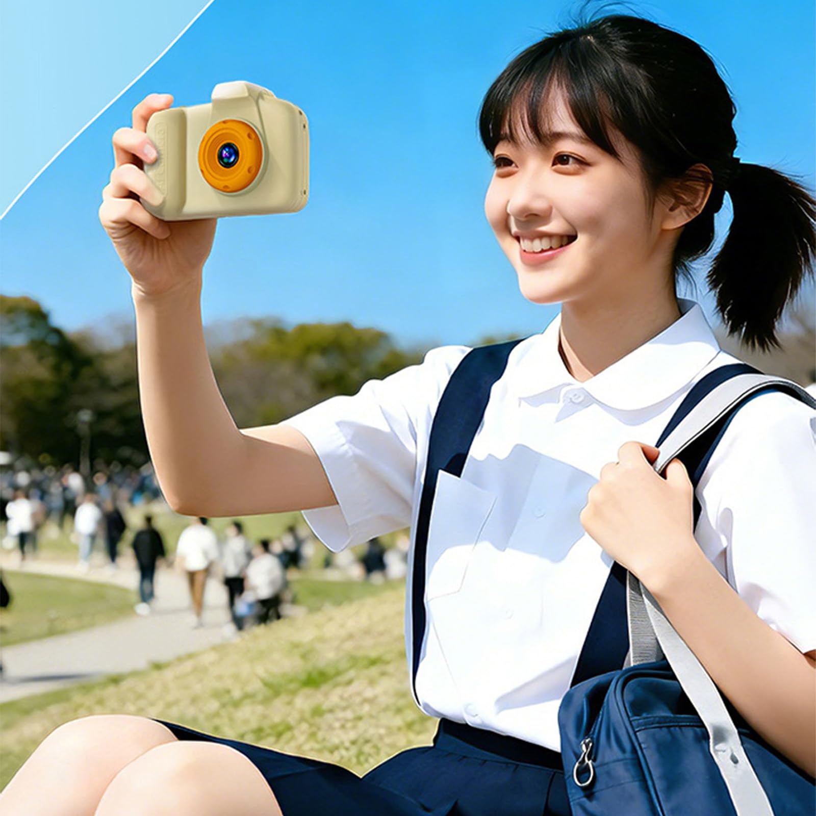 Bambini Intelligente Compagno di Studio Fotografia Fotografia Regalo di Compleanno Fotografia Educativa Fotografia Interattiva Pocket Size Camera con Built-in Apprendimento Applicazioni
