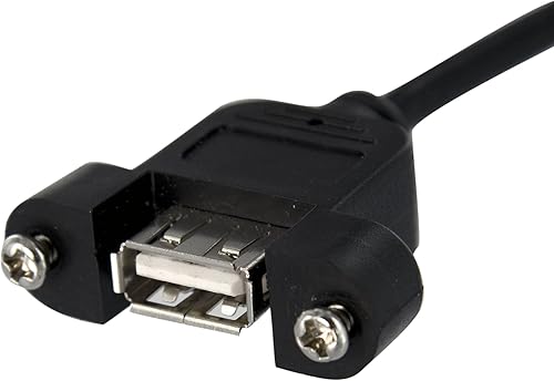 Miniatura 2 de StarTech.com Cable USB de montaje en panel de 3 pies - USB A a placa base FF - Adaptador USB A-hembra a USB - Puerto USB-A (F), 3 pies