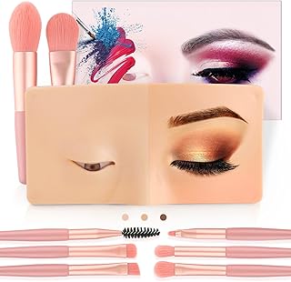 Tabla facial de práctica de maquillaje de sil...