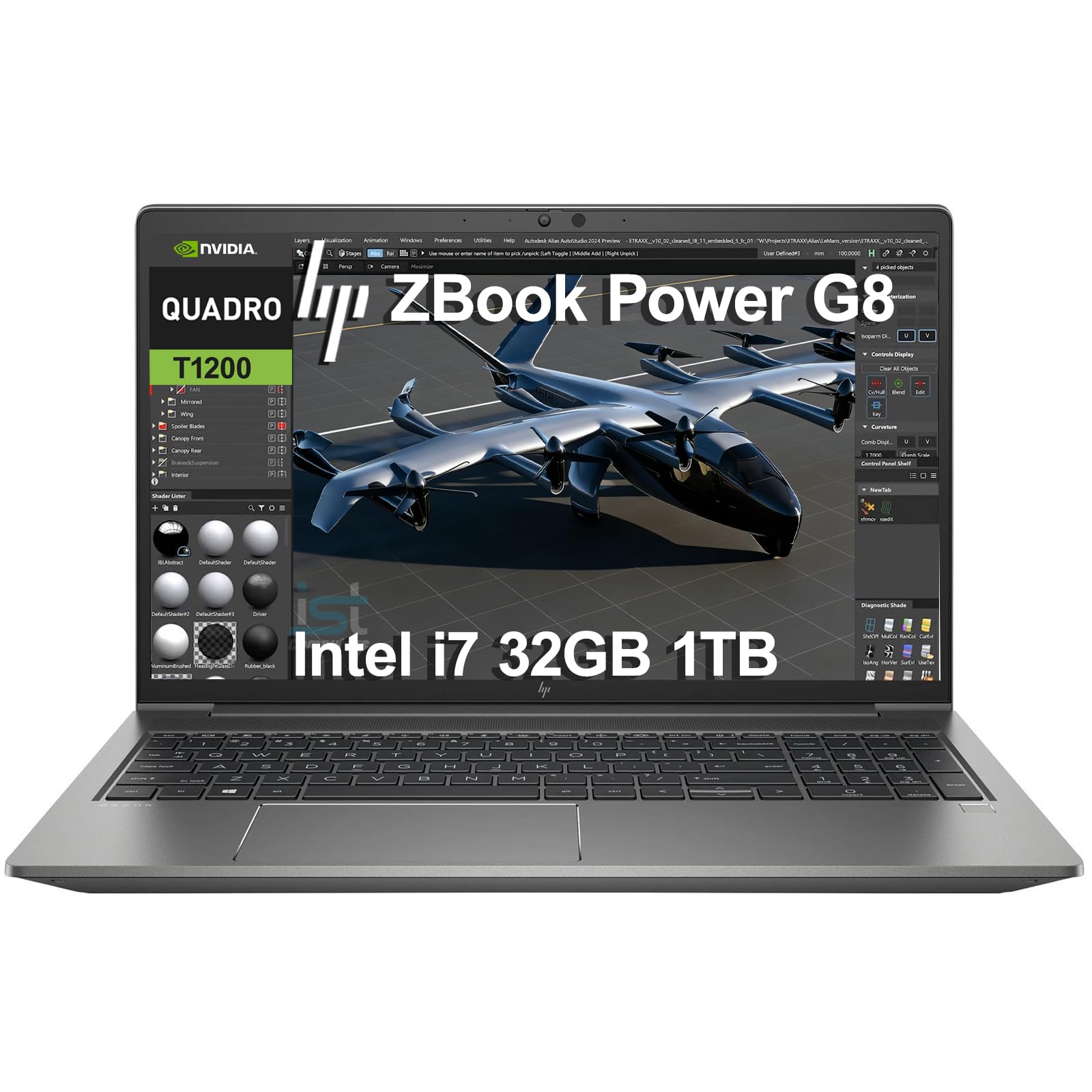 Amazon.com: HP ZBook Power Mobile Workstation Laptop (15.6