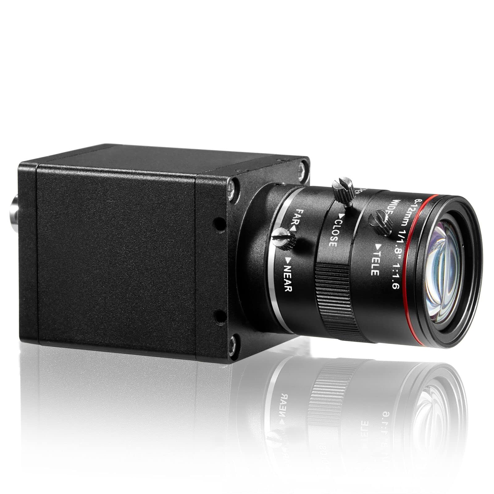 3G-SDI & HDMI Simultaneous Output 1080@60/50/30/25P,1080@60/50i HD Digital Camera,1/2" CMOS Sensor Manual Lens Live Broadcast Power Adapter SDI Cable