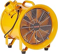 VEVOR 10-Inch Explosion Proof Fan, 350W 1942 CFM Industrial Portable Exhaust Blower, ATEX Certified Ventilation for Warehouses & Factories