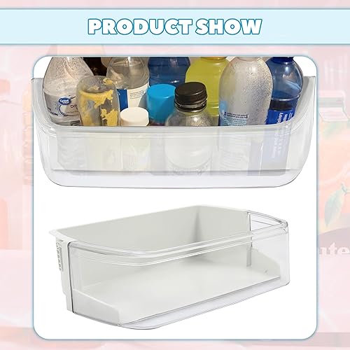 Miniatura 6 de Kojem AAP73252202 AAP73252201 Reemplazo de estante de puerta de refrigerador (derecha) compatible con LG y Kenmore Elite 795-series Reemplazo para