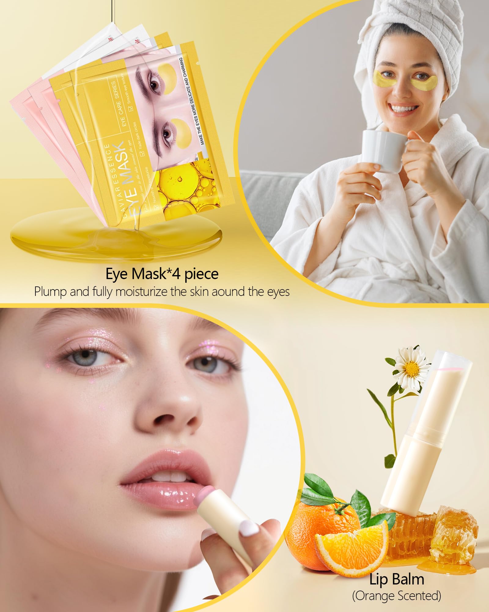 Gifts for Women Skin Care Set, 11 Pcs Skincare Kit For Women Gift Complete Travel -Size Spa Kit Skincare Gift Set Teens Christmas Stocking Stuffers Mothers Day Gift