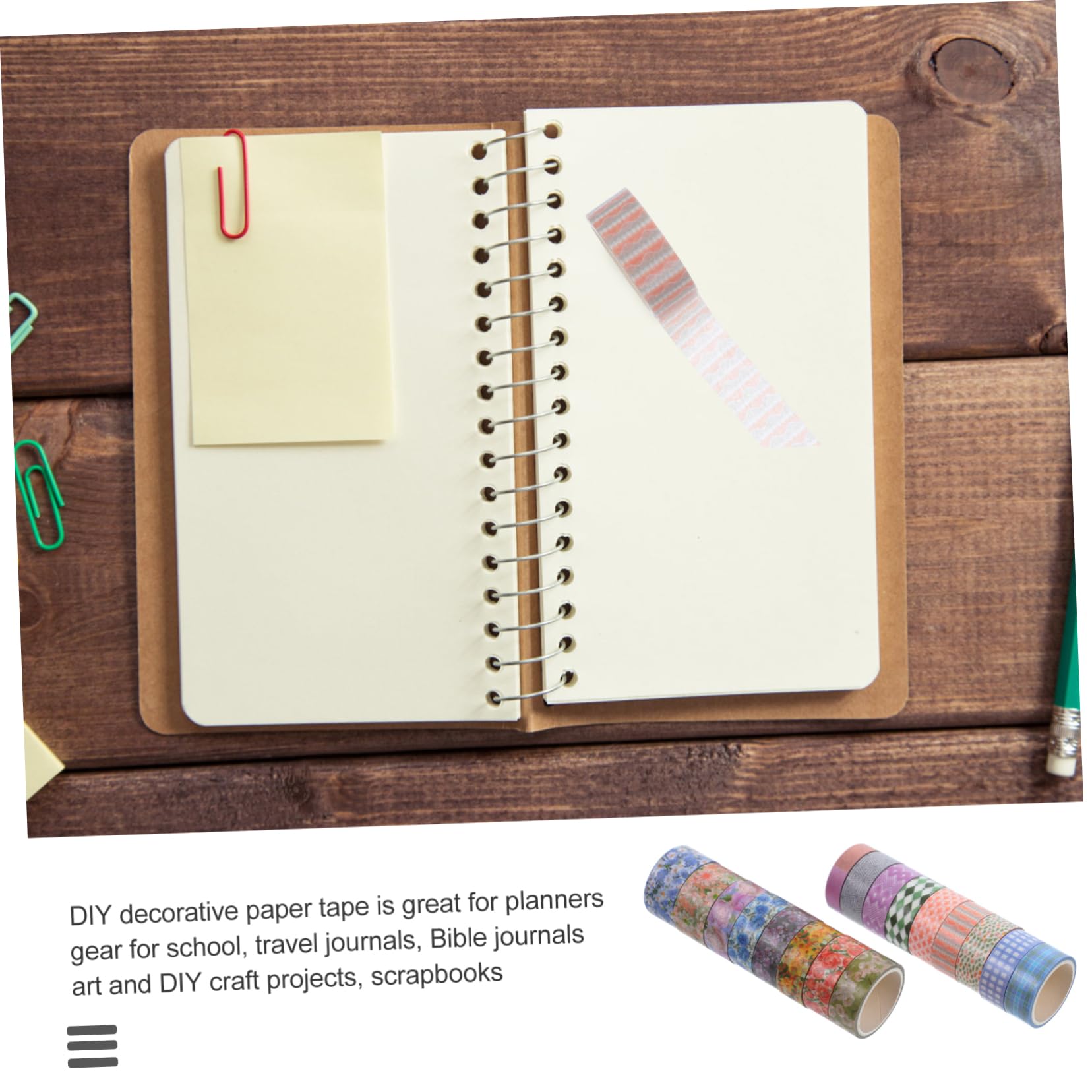 NUOBESTY 51 Nastro Adesivo Decorativo Carta Washi Con Motivi Floreali Confezione Per Scrapbooking e Fai Da Te e Riposizionabile Per Decorare Diari e Regali Speciali