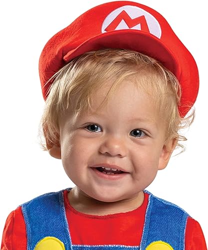 Miniatura 4 de Disguise Disfraz de Mario infantil, traje oficial de Super Mario Bros para bebés