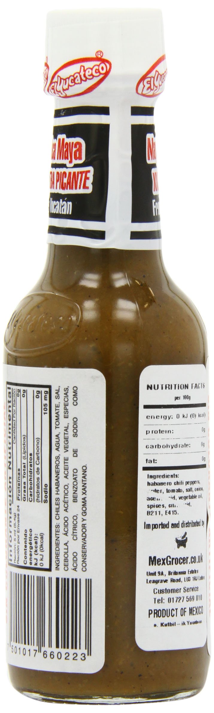 El Yucateco Salsa Habanera Kutbil-Ik XXXtra Hot 2x120 ml
