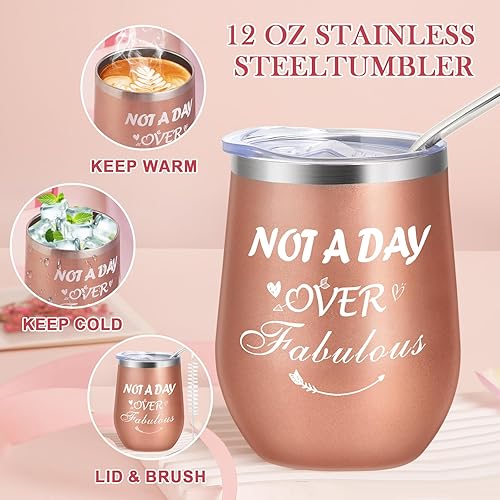 Miniatura 3 de Regalos para el día de San Valentín para ella, juego de cesta de regalo relajante con vaso, ideas de regalo únicas para mamá, hermana, esposa,