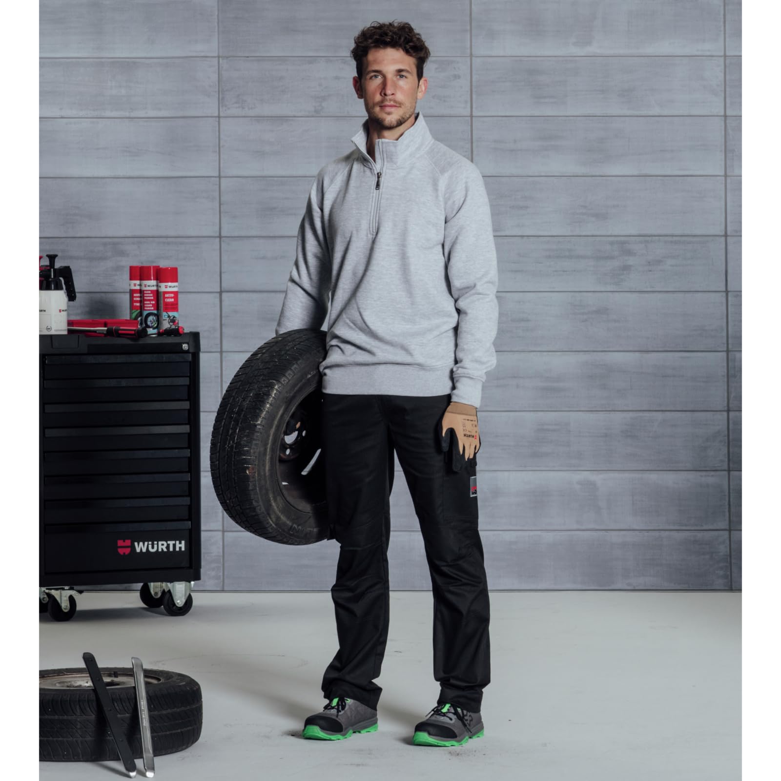 WüRTH MODYF Pantalon de travail Star CP250 EN14404 noir
