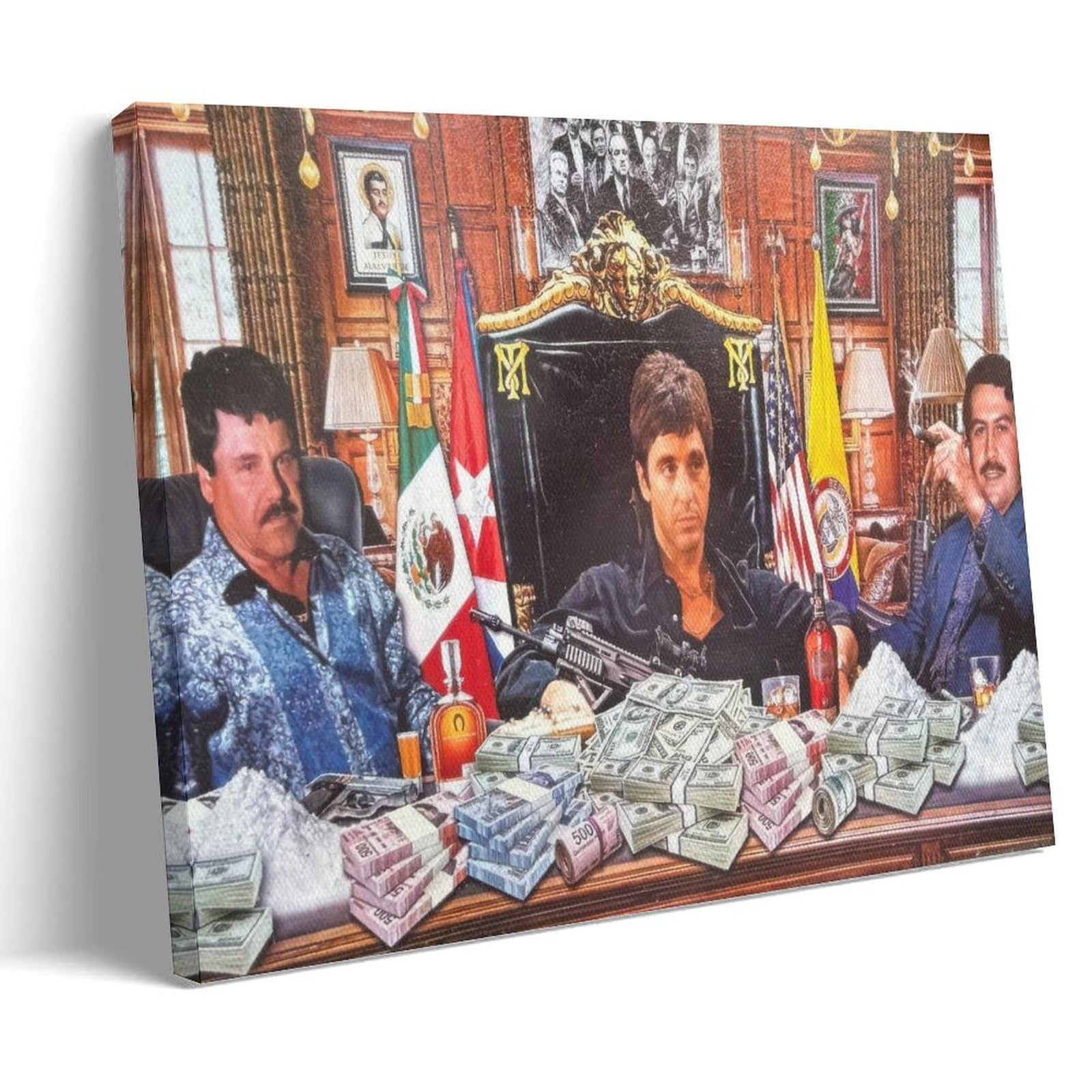Scarface & Narcos Man Cave Wall Art Review