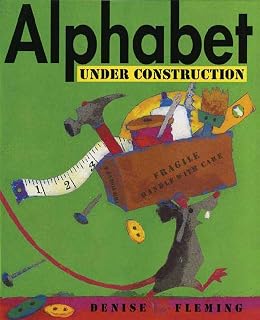 Alphabet Under Construction by Denise Fleming | Creative ABC Picture Book for Toddlers & Preschoolers