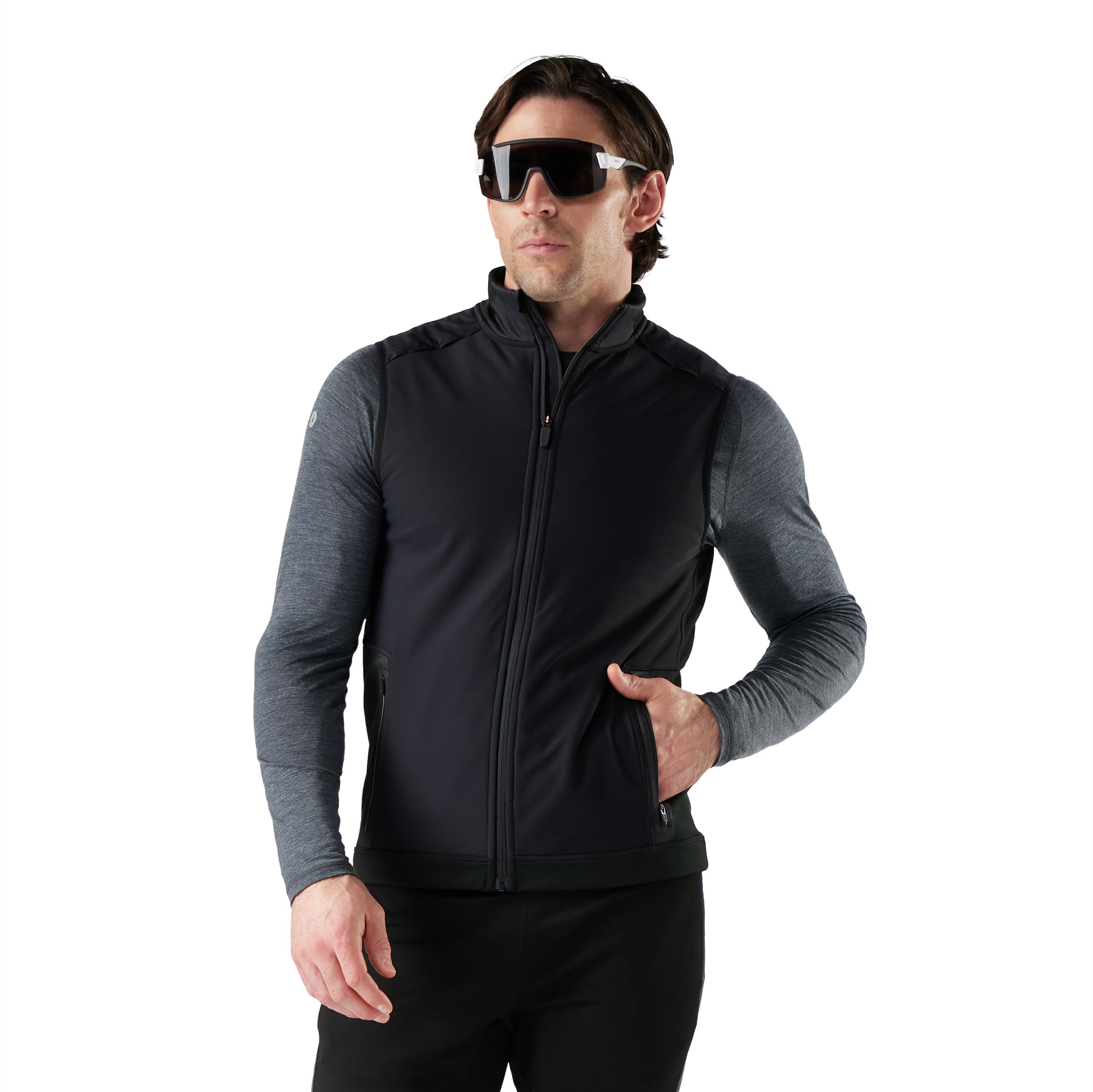 Men's Active Fleece Wind Insulated Vest