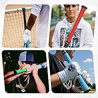 Vista 7 de JAYA 2 Pack PU Bat Grip Tape – 1.1mm Non-Slip Polyurethane Handle Wrap for Baseball & Softball Bats, Soft Feel & Pro-Level Control