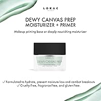 Vista 2 de LORAC Dewy Canvas Prep PRO Hidratante + imprimación Hidratación sin fragancia