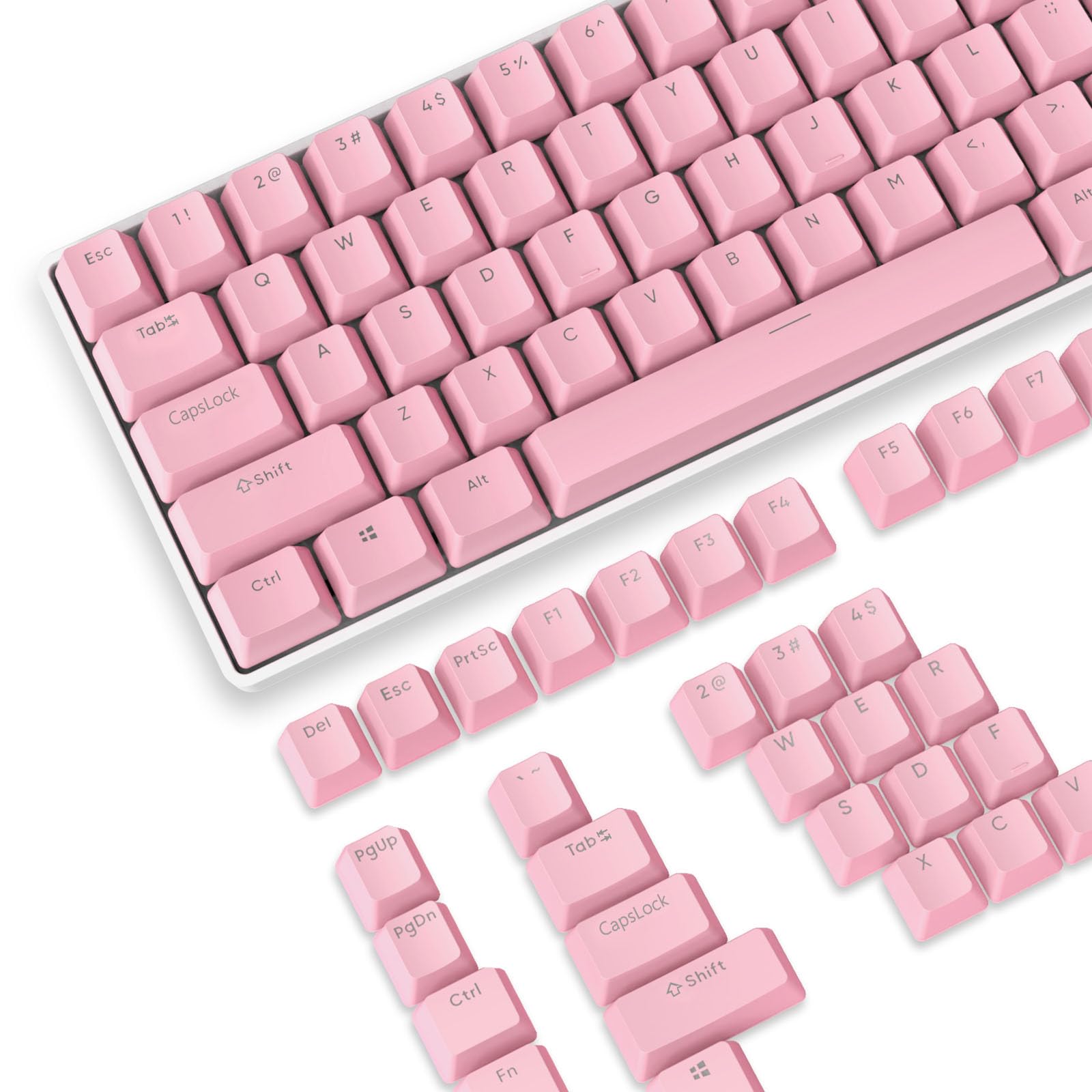 キーボード Altair-X (Rose Gold) Full kit Keycaps GB] ALTAIR-X
