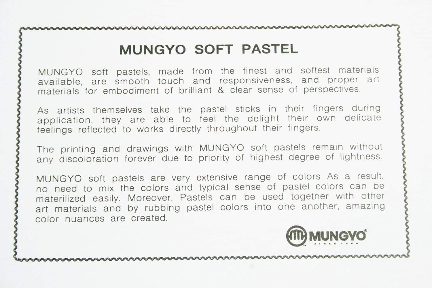 Mungyo Soft Pastel 64 Color Set Square Chalk (US English Version) : Arts, Crafts & Sewing