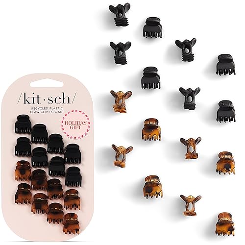 Kitsch Mini Claw Clips for Women - Stylish Small Hair
