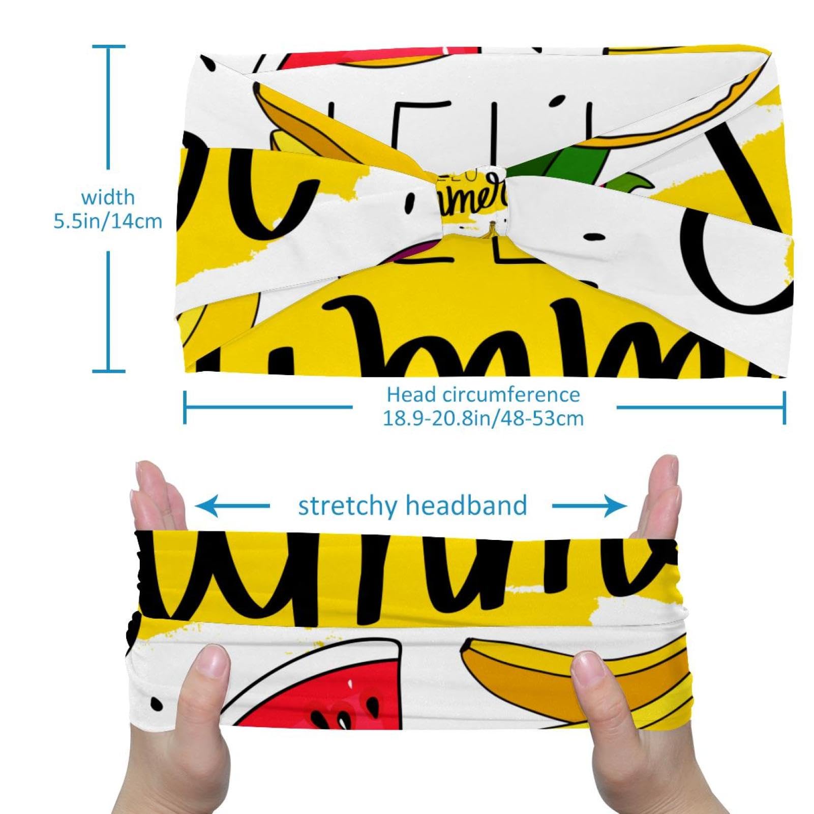 Lot de 6 bandeaux élastiques à motif de flamant rose avec chapeau de Noël antidérapants pour femmes, idéal pour le yoga, la sueur, le sport, l'entraînement