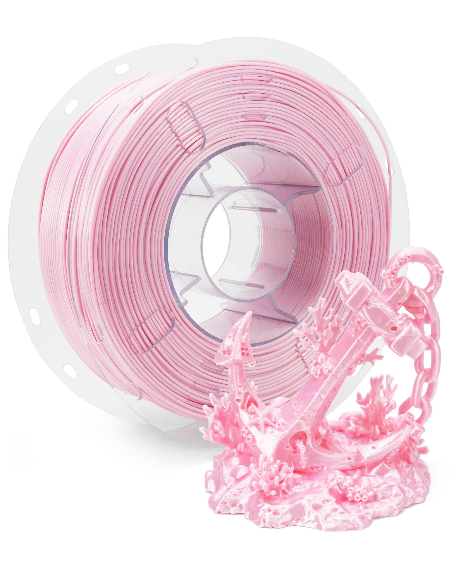 FilaBees Silk+ PLA Filament 1.75mm, Silk+ Rose Pink | Silky Glossy, High Speed & Precisio…