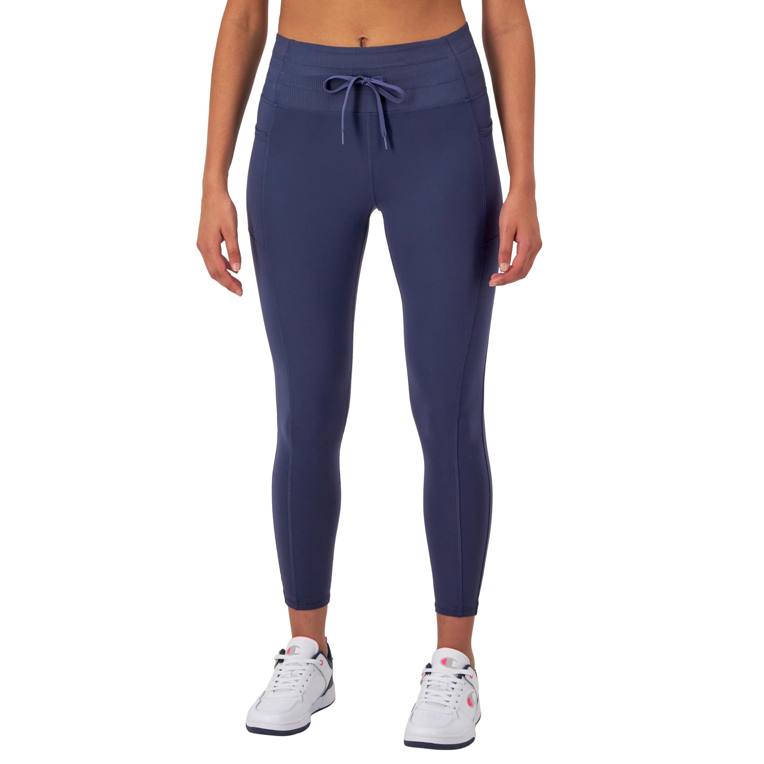 Champion Women's Soft Touch Moisture Wicking Drawcord 25" Leggings