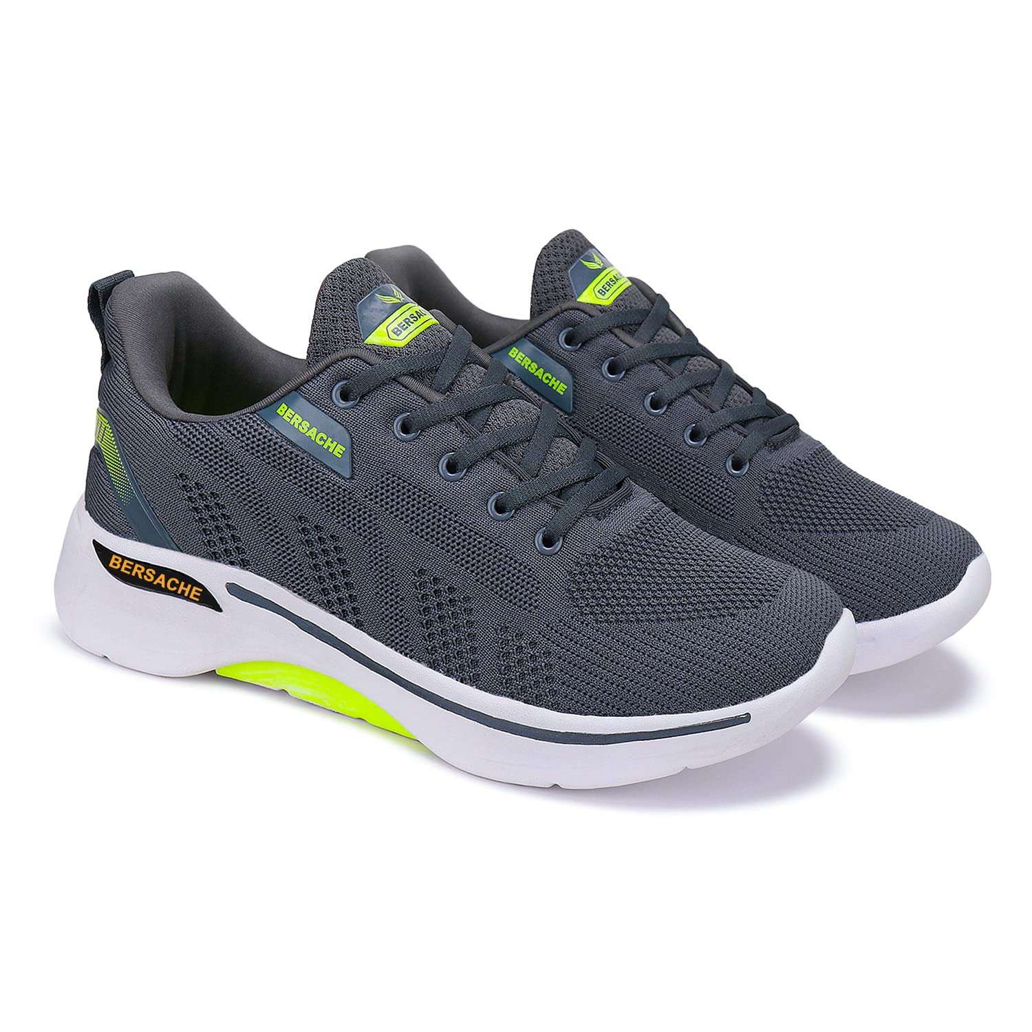 Bersache Lightweight Casual ​ Shoes Sole Comfortable Sneaker, Running, Walking, Gym, Training, Trekking and Hiking Shoes for Men (Grey) (B0C1SHM6YB) Amazon Price History, Amazon Price Tracker
