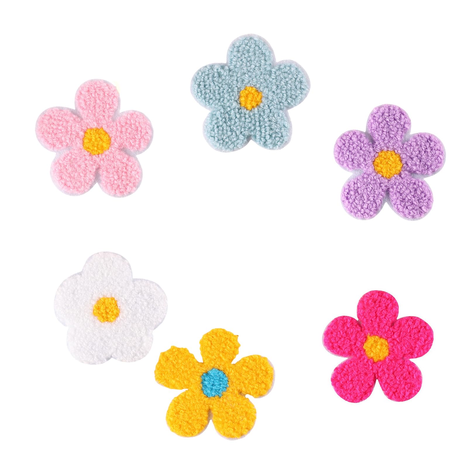 our fave 6 Pcs Flowers Embroidered Patches Iron on Patches Small Repair Patches Sewing Patches Applique Patches for Clothes Bag