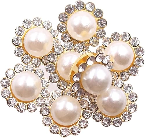 Miniatura 5 de 100 diamantes de imitación dorados con forma de garra de flor, base plana dorada, piedras de cristales brillantes, piedras de strass para coser en