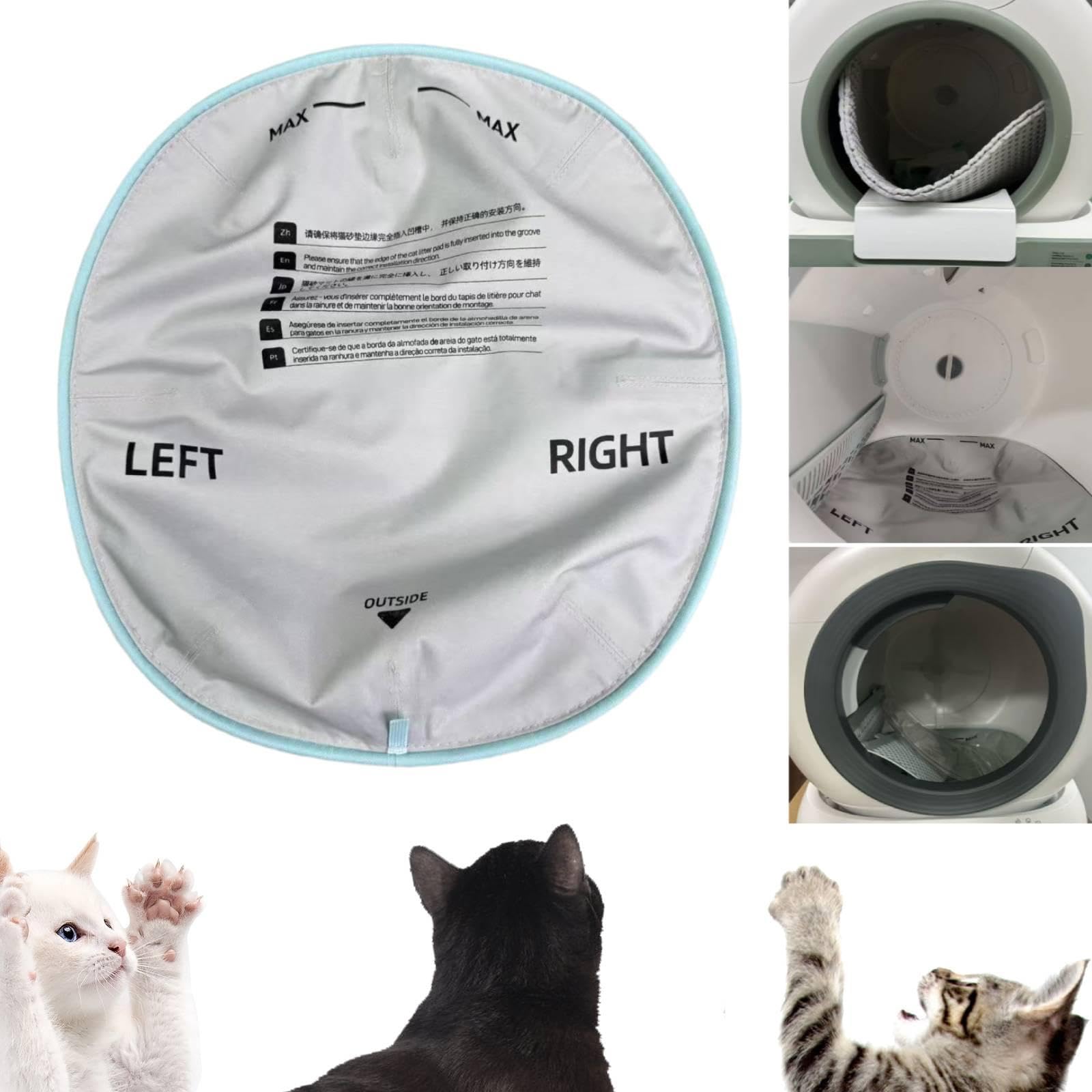 Alfombrilla Impermeable Autolimpiable para Arenero de Gatos, a Prueba de Fugas, para P1