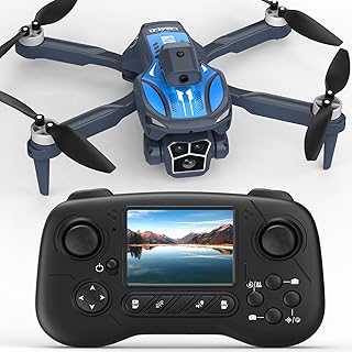 Drone with 1080P HD Camera, Obstacle Avoidance, One Button Start/Landing, 90° Swivel Lens, Speed Adjustment, Modular Battery, FPV Quadcopter for Adults, Children & Beginners
