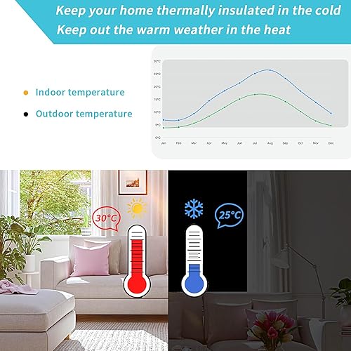 Miniatura 5 de Cortinas opacas para dormitorio, cortinas opacas portátiles de viaje 100% opacas, puedes obtener una cubierta de ventana, juego de 6 piezas,