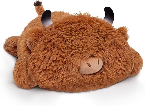 Mewaii Almohada de felpa para niños, peluche de vaca de las tierras altas disponible en Yaxa Colombia