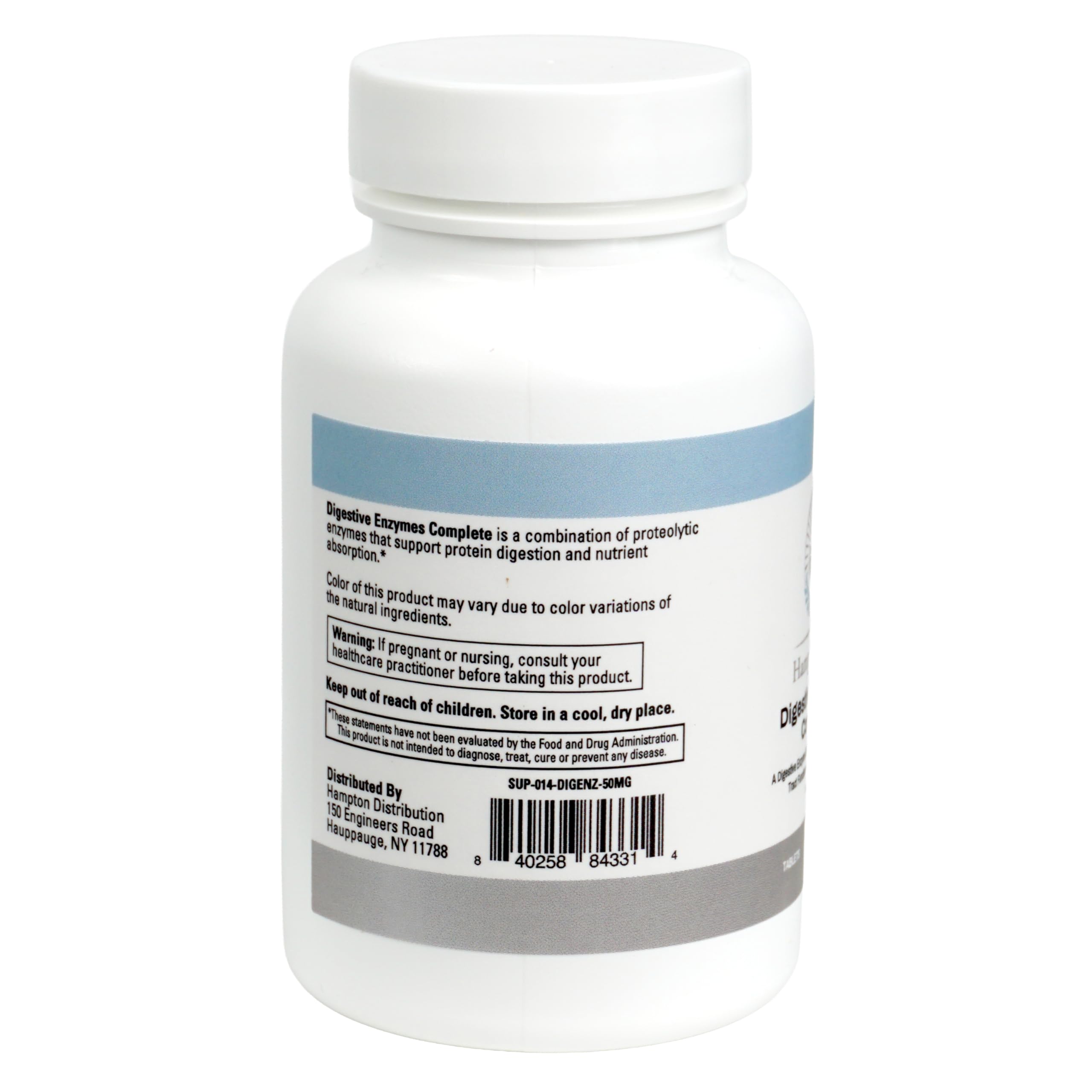 Hampton Distribution Digestive Enzymes Complete: A Premium Broad-Spectrum Formula for Gut Function and Nutrient Bioavailability. Gluten-Free & Non-GMO – 90 Tablets — Amazon image 8