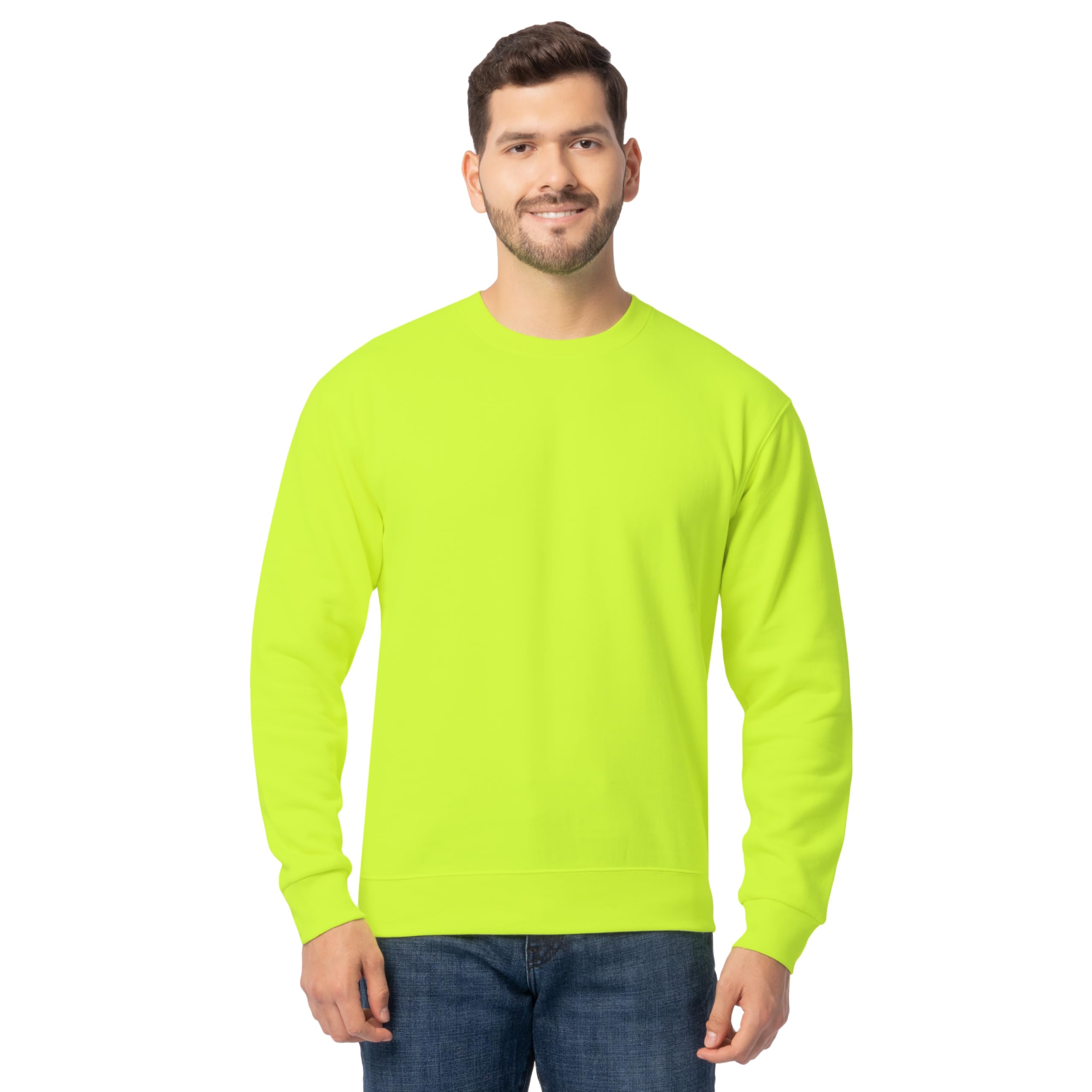 Fruit of The Loom Mens Eversoft Fleece Sweatshirts & HoodiesShirt
