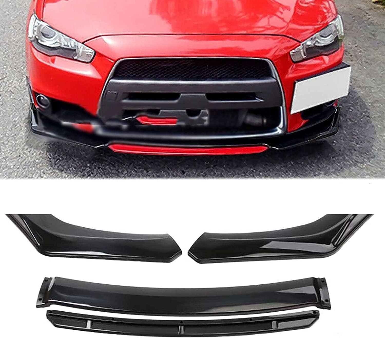 Spingf Normal Front Lip Spoiler For Mitsubishi Lancer 2008-2015 Sport Type