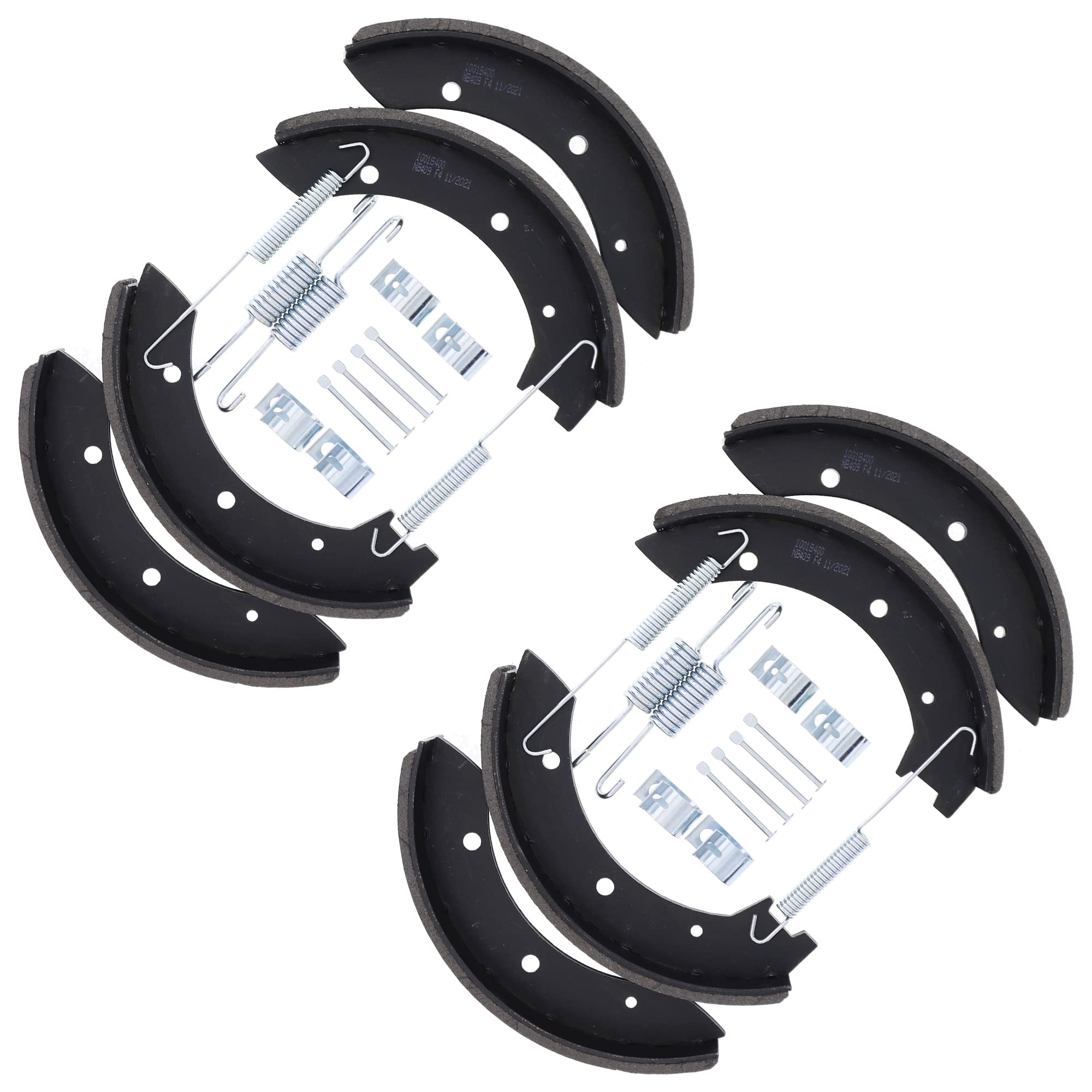 Bremsbacken Satz für Twin-Achsen passend für Peitz 230x40mm Peitz S234R