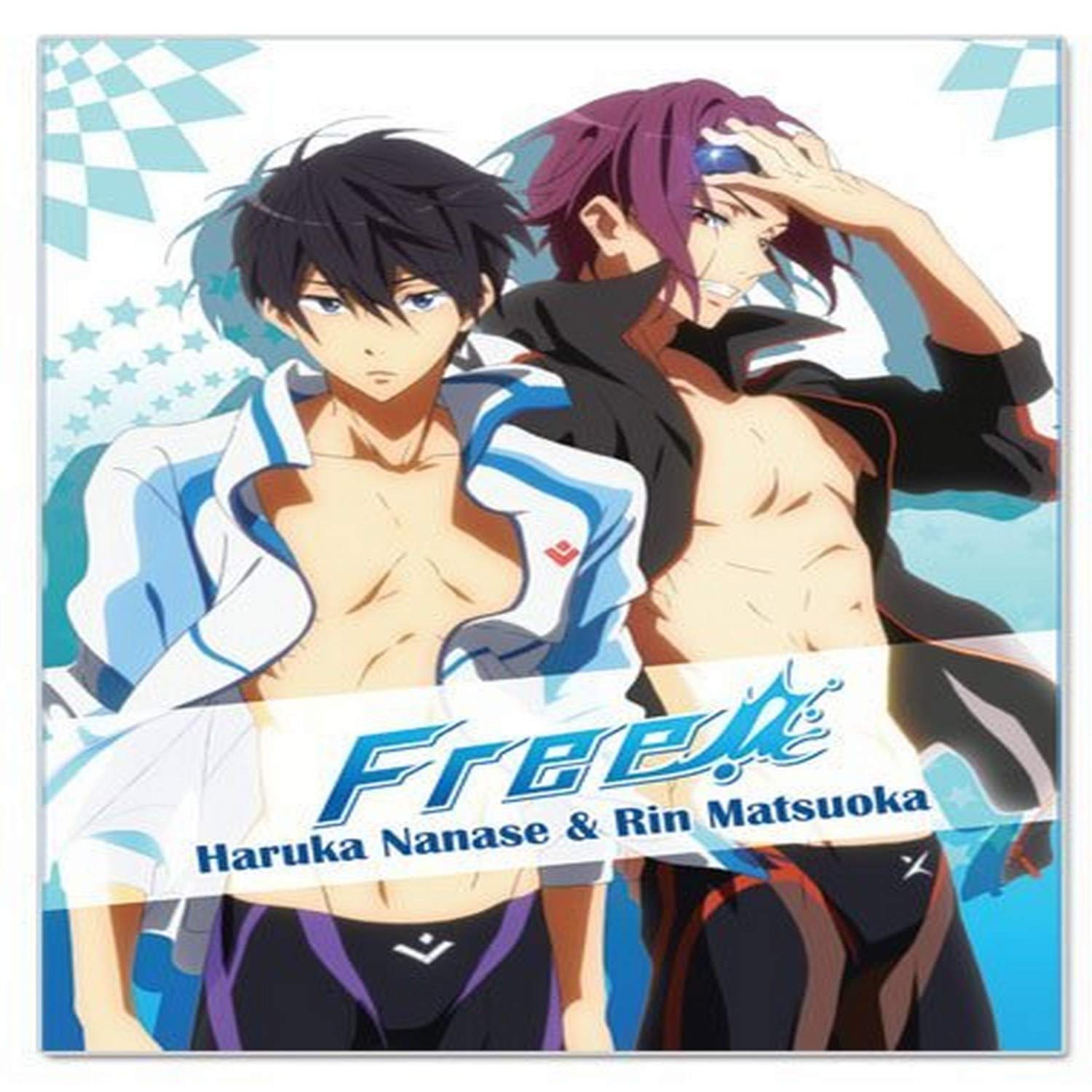 Couvre-lit Haruka et Rin par Great Eastern en coton multicolore