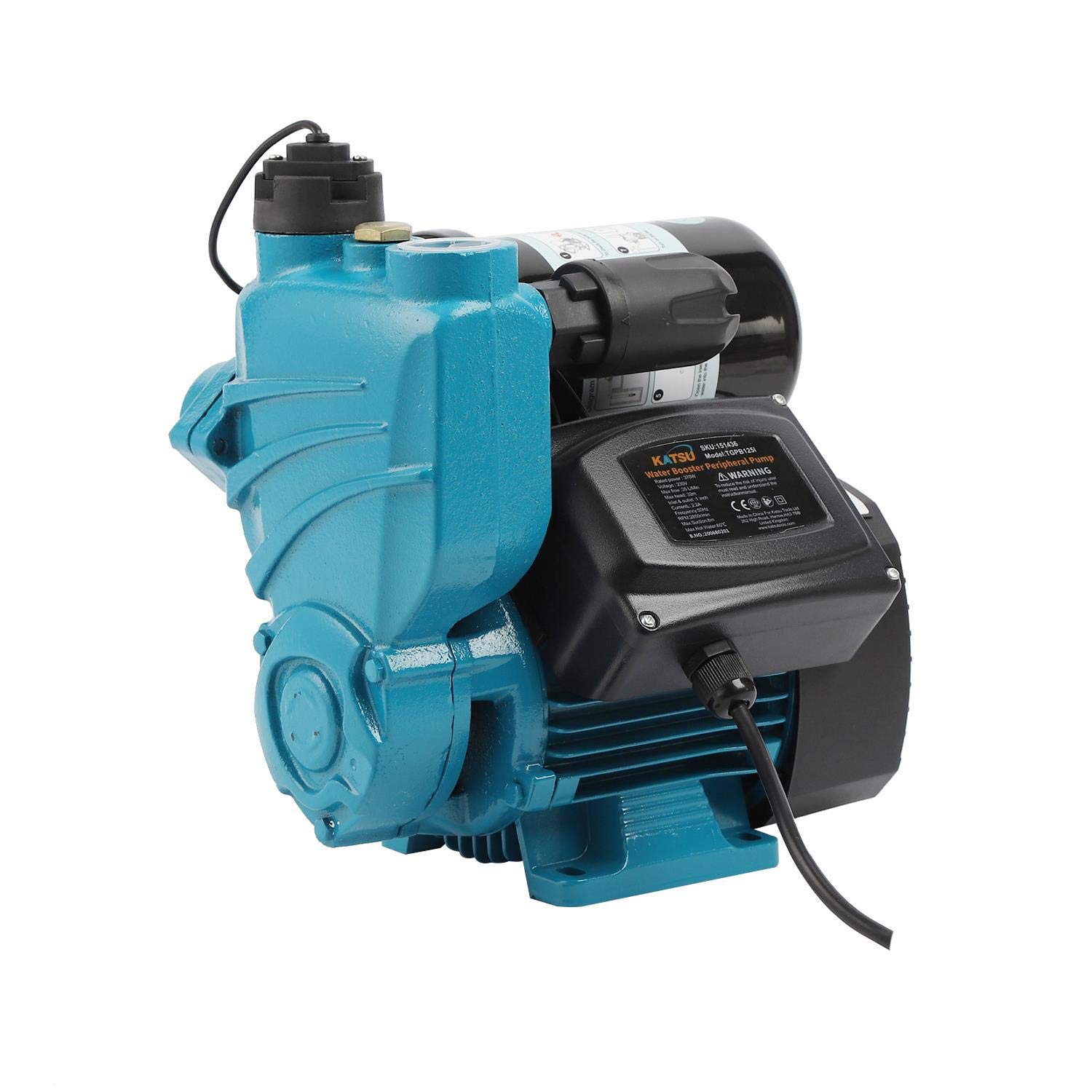 Buy KATSU Water Booster Pump 370W, Auto Stop Start with Adjustable