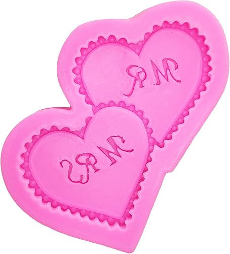 Miniatura 7 de Molde de silicona de grado alimenticio para chocolate, jabón, caramelo, pastel, día de San Valentín, fondant, molde de silicona en forma de corazón,